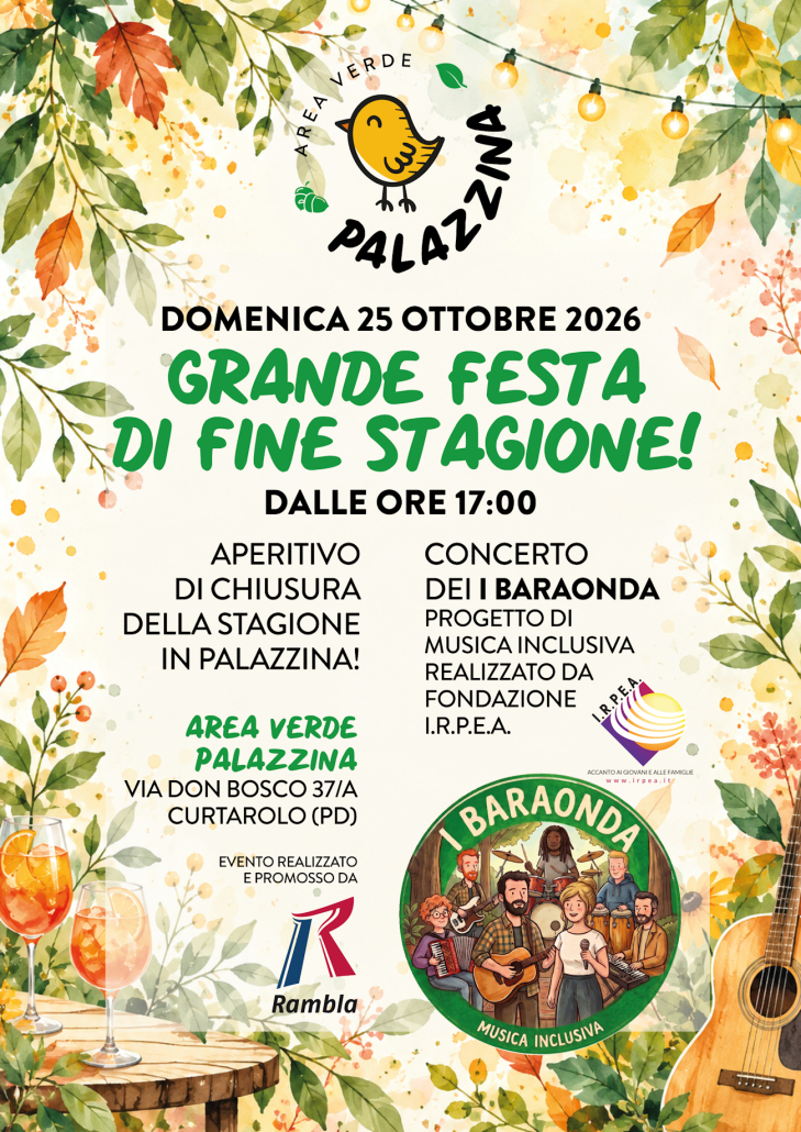 Locandina festa d'autunno 2026s